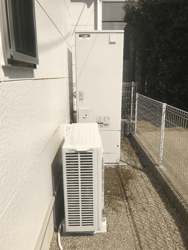 三重県多気郡多気町荒蒔エコキュート交換工事K様