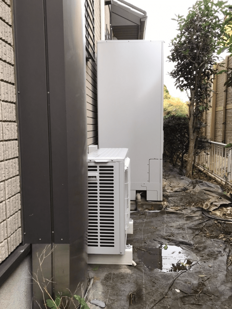 三重県多気郡明和町金剛坂エコキュート交換工事N様