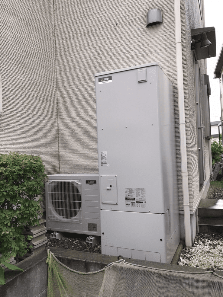 三重県桑名郡木曽岬町中和泉エコキュート交換工事S様