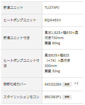 ダイキンエコキュートEQ46XFVをご検討の方へ