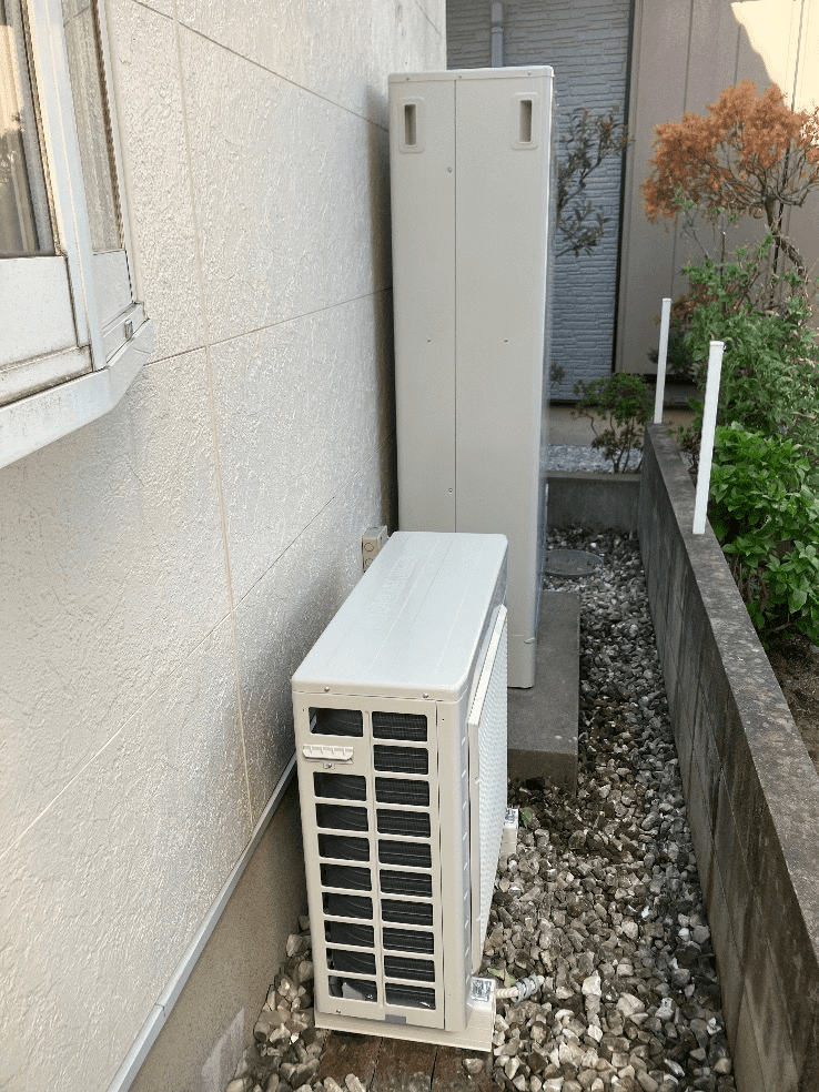 埼玉県上尾市小泉エコキュート交換工事K様
