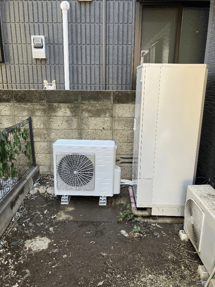 埼玉県入間郡三芳町藤久保エコキュート交換工事S様