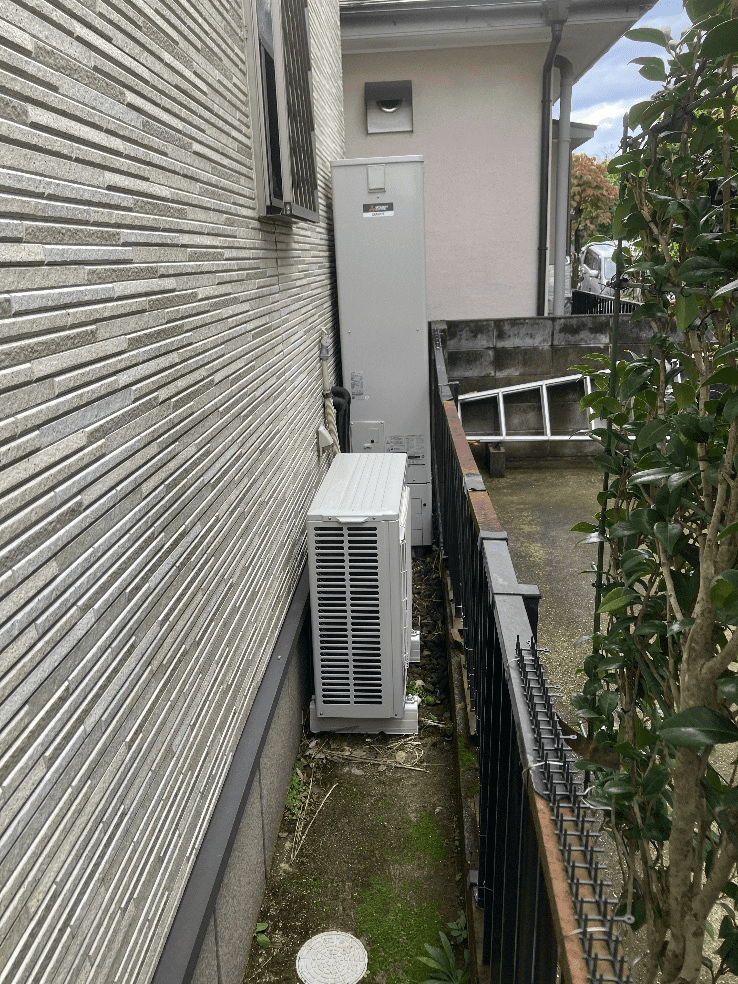 埼玉県北本市中丸エコキュート交換工事T様