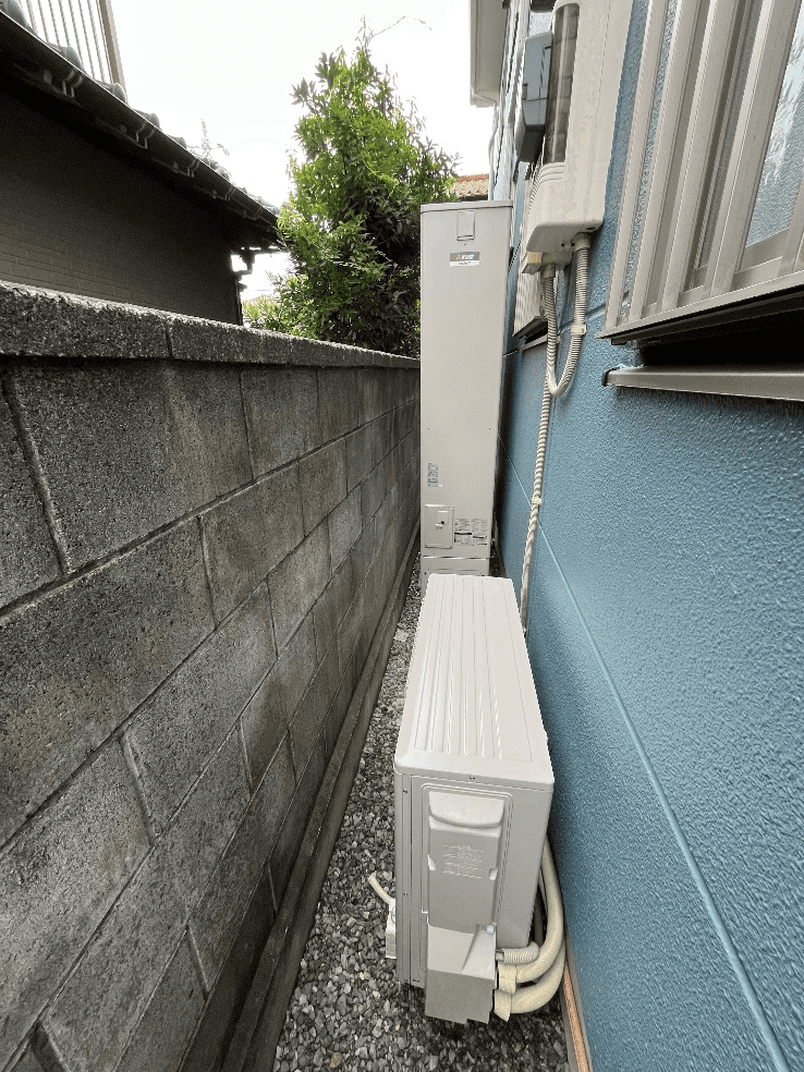 埼玉県吉川市吉川エコキュート交換工事H様