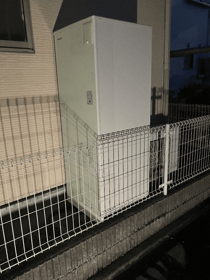 埼玉県川越市的場エコキュート交換工事Y様