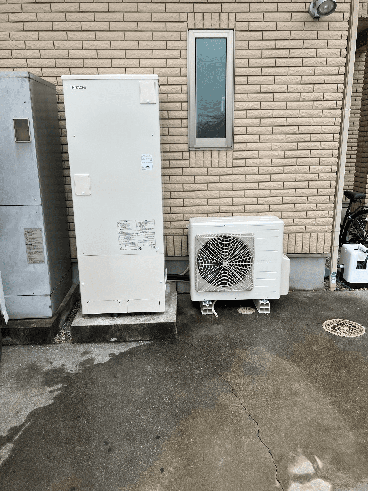 埼玉県春日部市牛島エコキュート交換工事M様