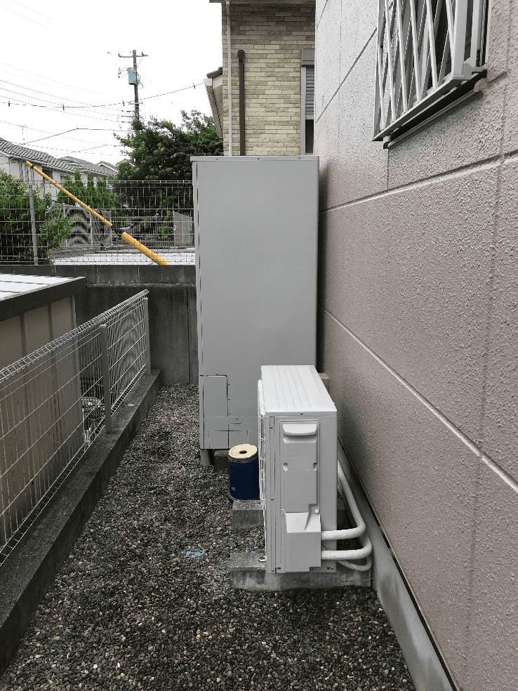 岐阜県安八郡安八町芝原エコキュート交換工事F様