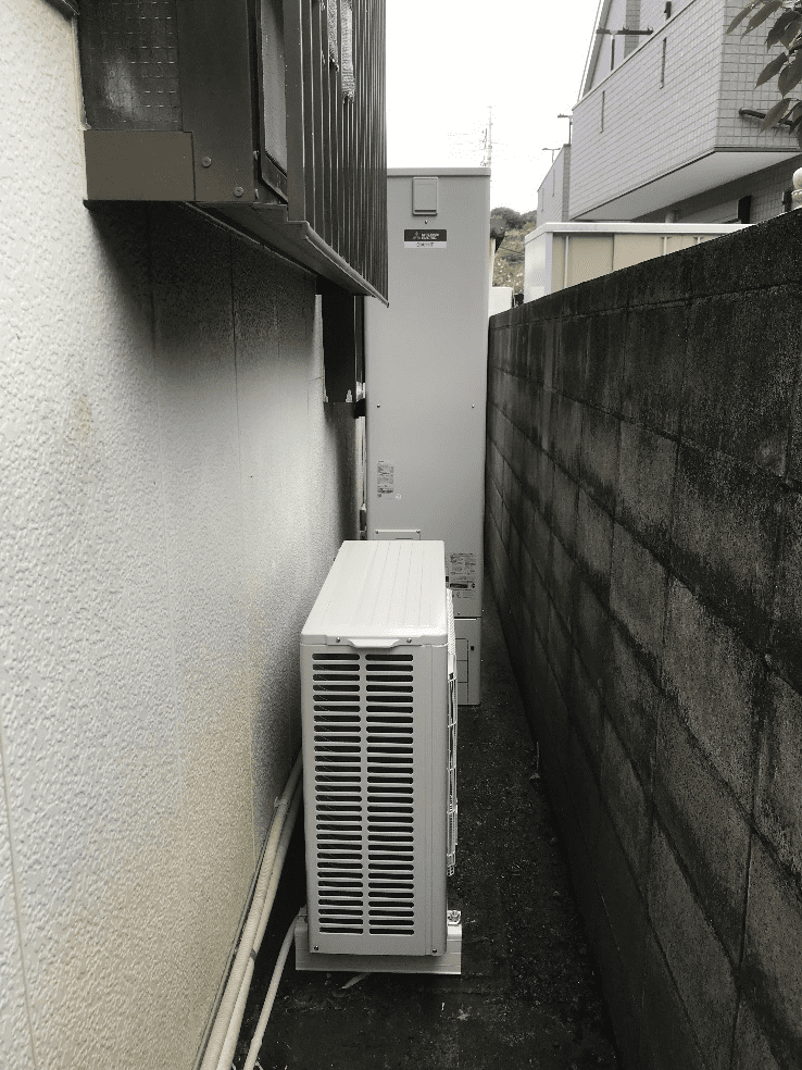 岐阜県揖斐郡揖斐川町北方エコキュート交換工事Y様