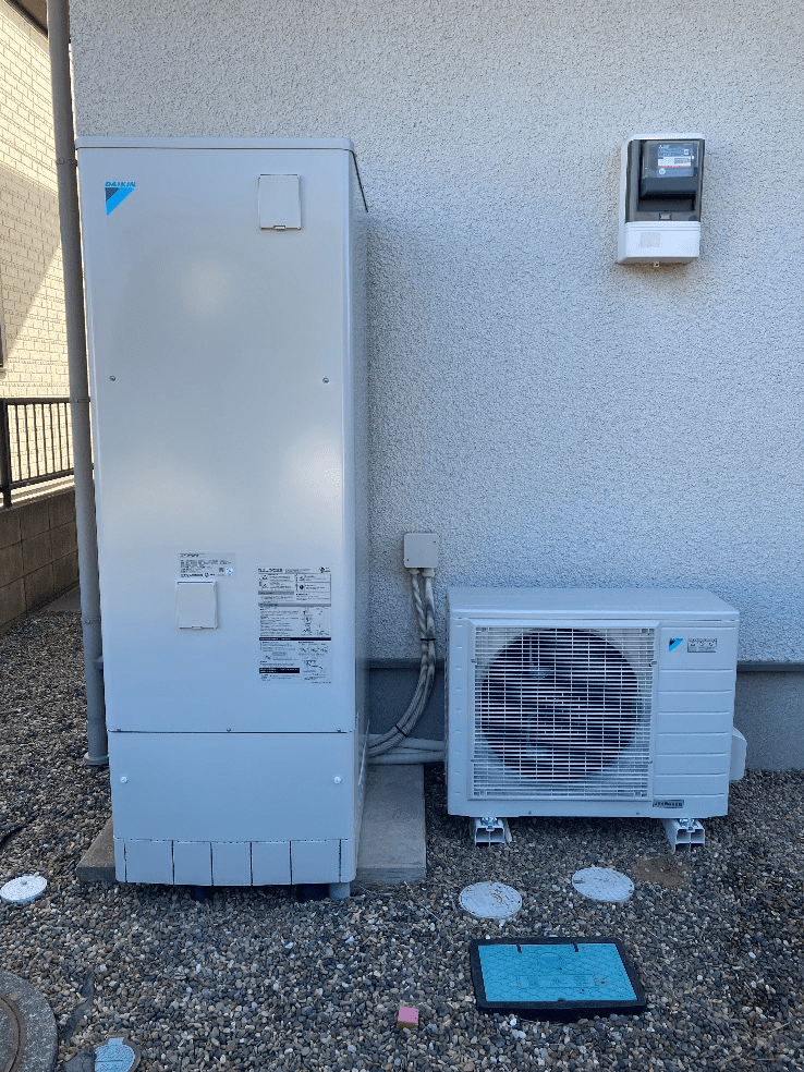 岐阜県本巣郡北方町朝日町エコキュート交換工事H様