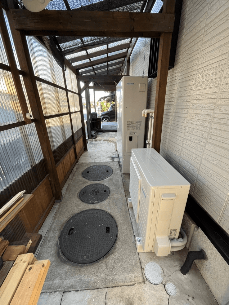 栃木県小山市横倉エコキュート交換工事O様