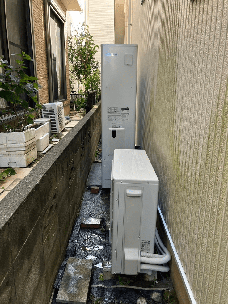 神奈川県茅ヶ崎市若松町エコキュート交換工事W様