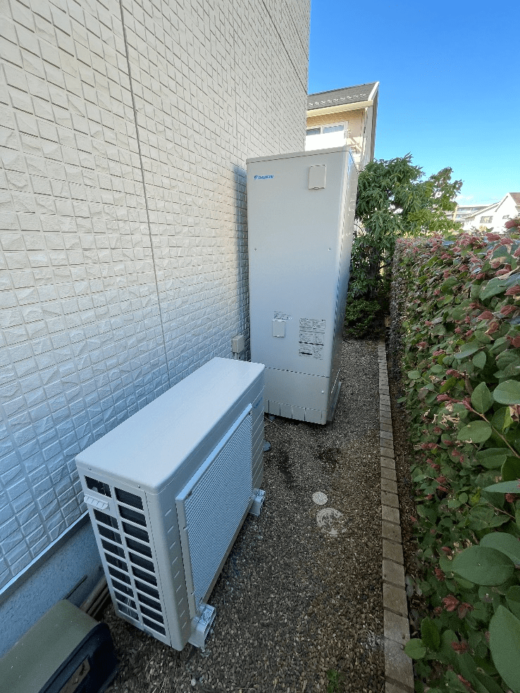 茨城県つくば市研究学園エコキュート交換工事S様