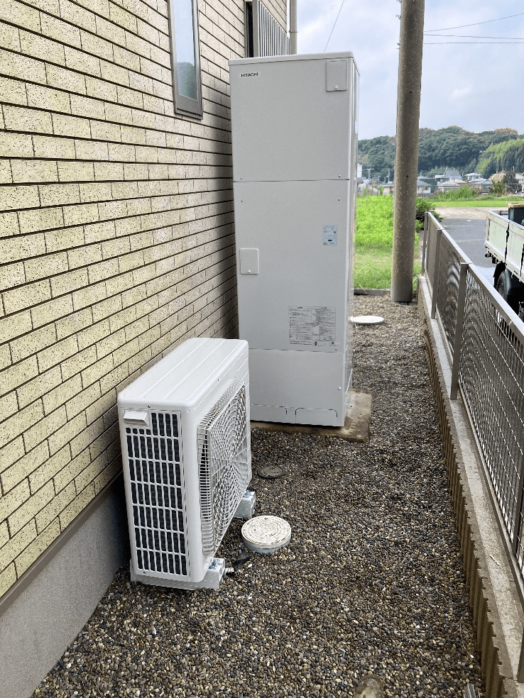 茨城県鹿嶋市平井エコキュート交換工事S様