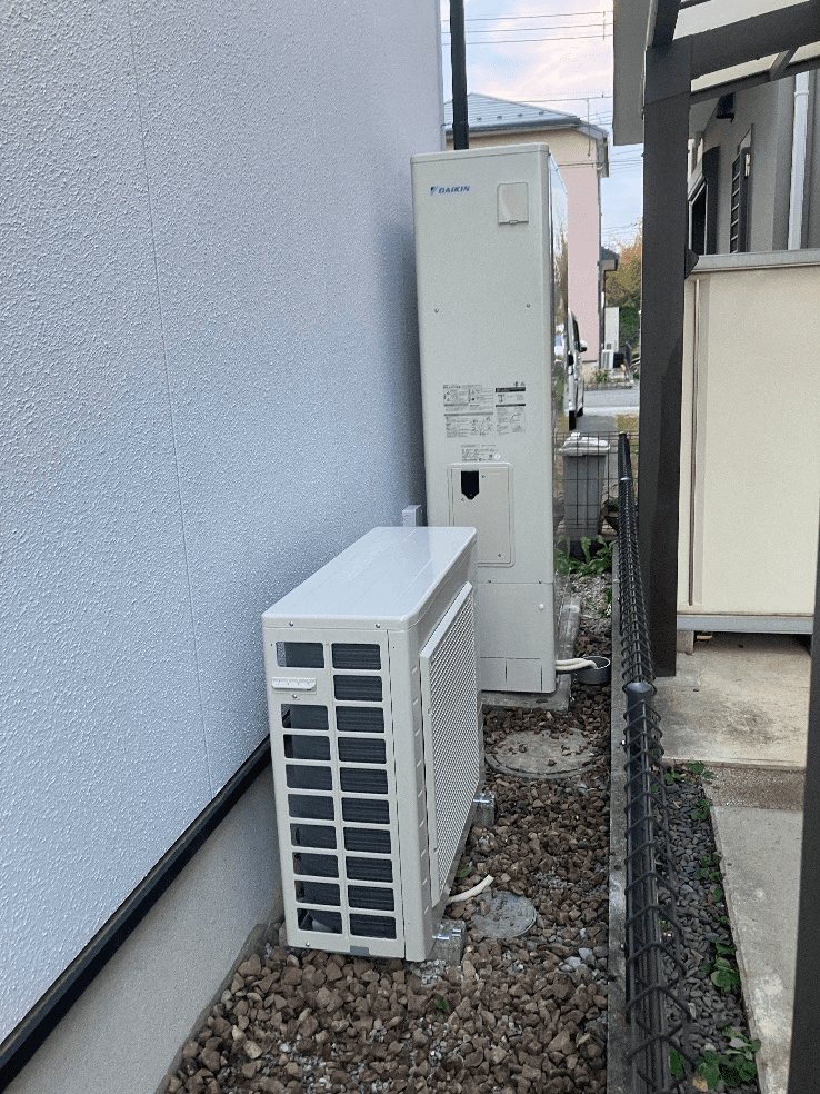 埼玉県上尾市小敷谷エコキュート交換工事S様
