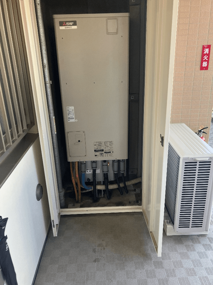 埼玉県久喜市桜田エコキュート交換工事F様