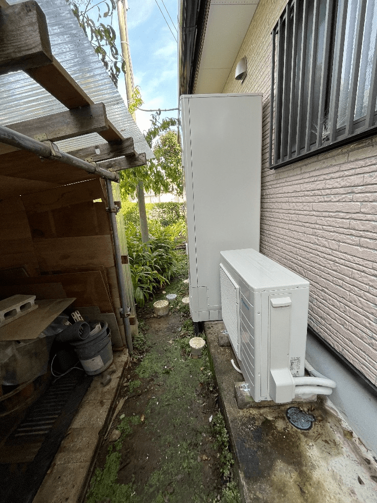 栃木県那須塩原市高阿津エコキュート交換工事I様