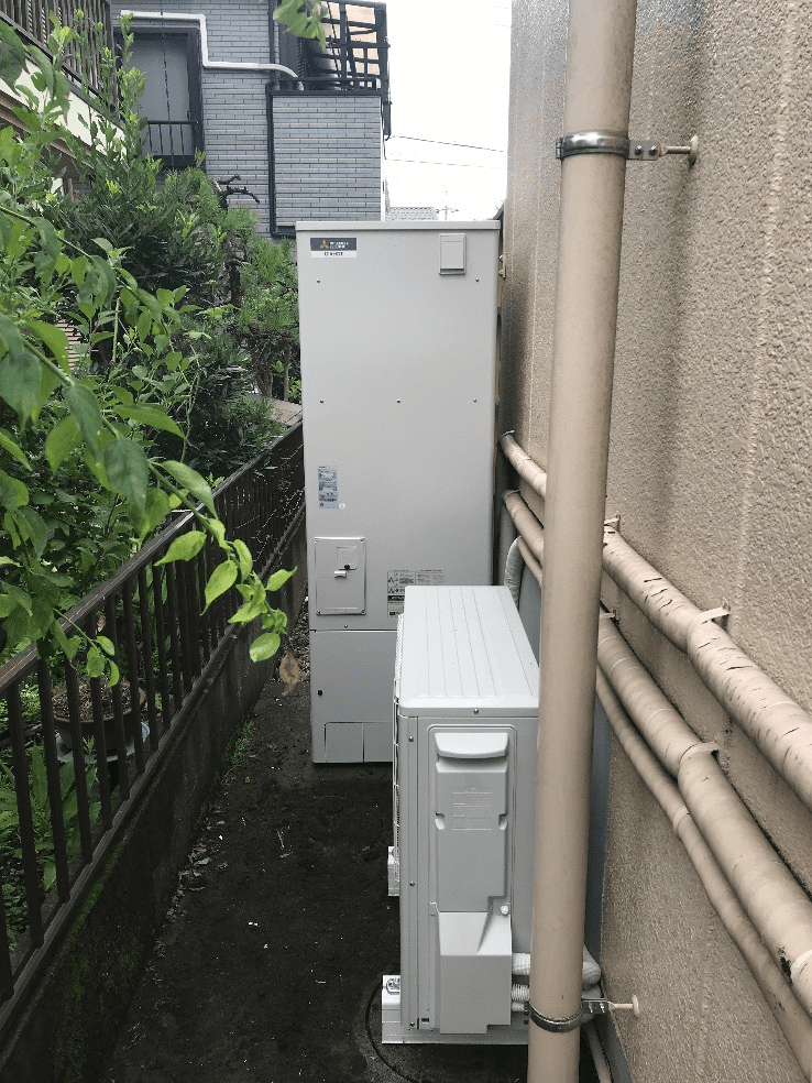 滋賀県大津市あかね町エコキュート交換工事E様