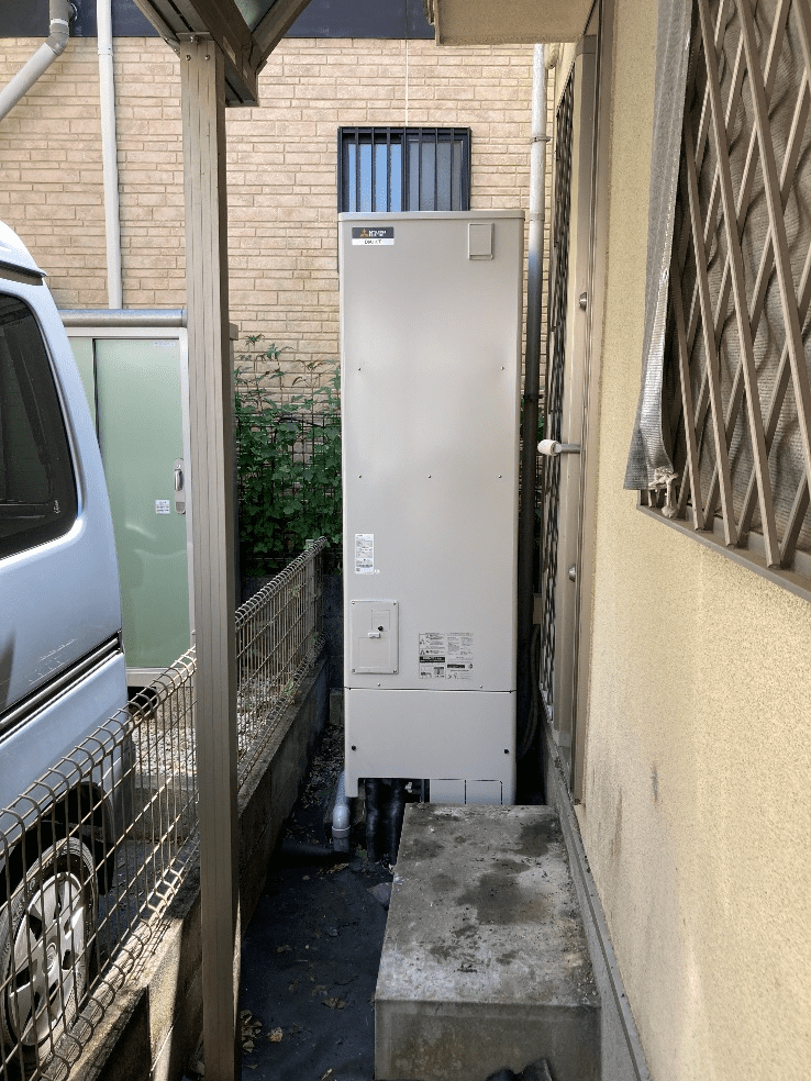 滋賀県大津市朝日エコキュート交換工事K様