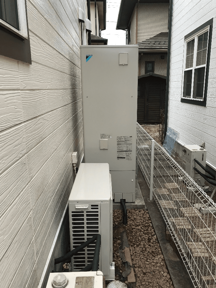 滋賀県大津市青山 エコキュート交換工事O様