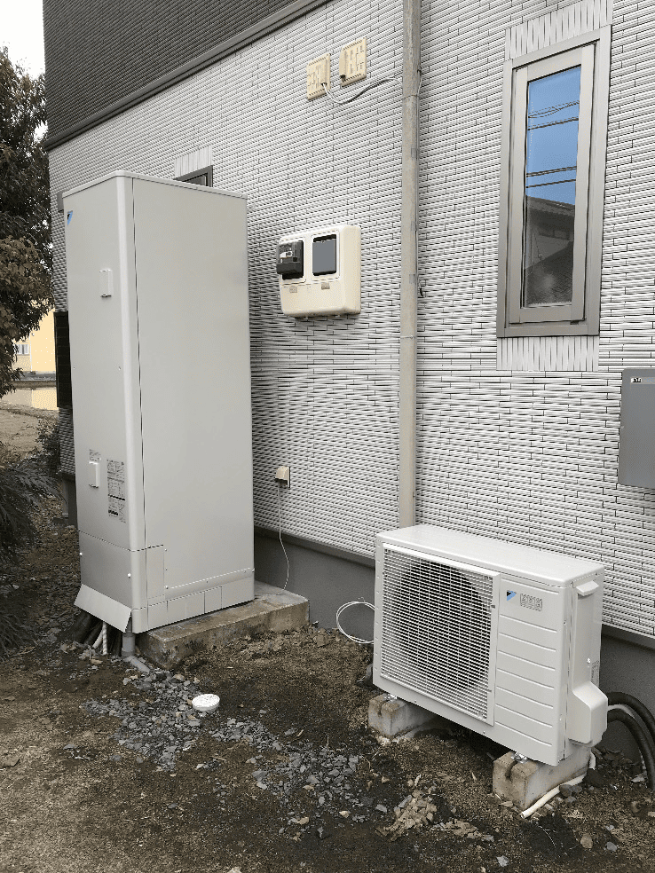 滋賀県東近江市石谷町エコキュート交換工事A様
