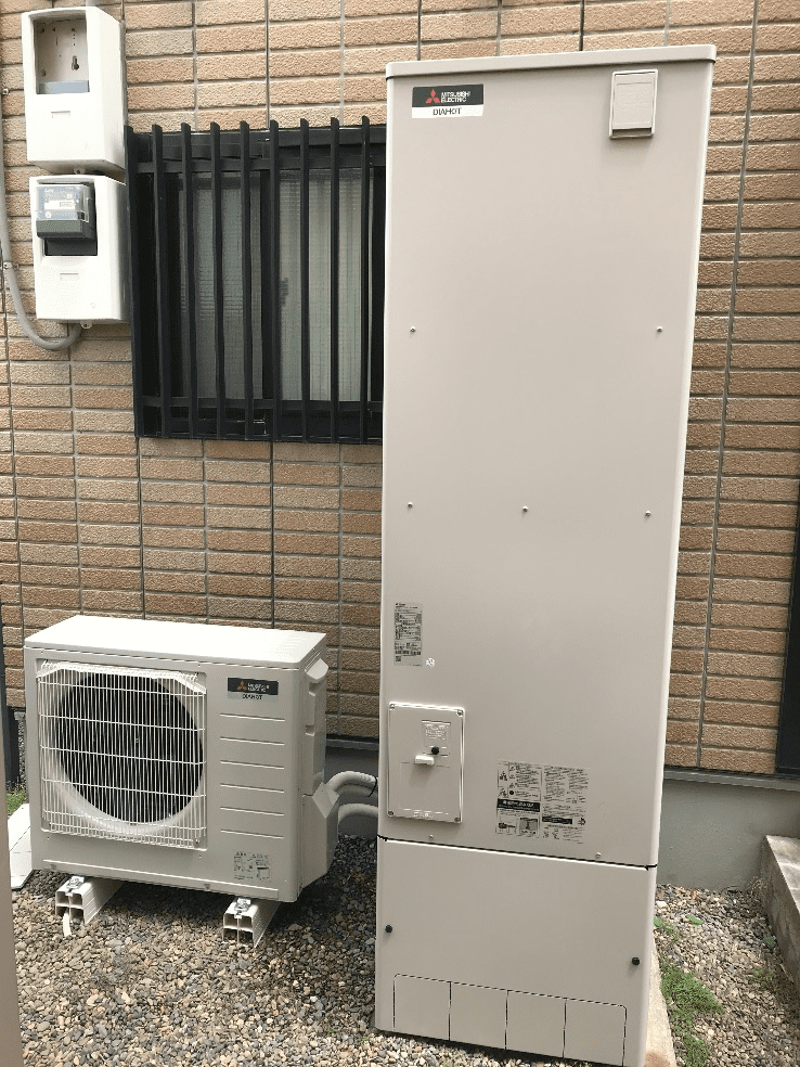 滋賀県東近江市大沢町エコキュート交換工事E様