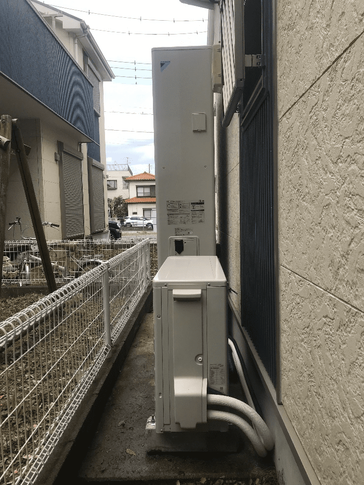 滋賀県東近江市市ケ原町エコキュート交換工事K様