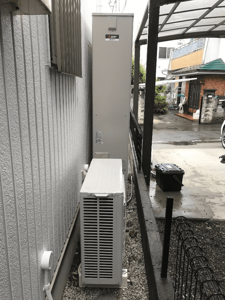 滋賀県東近江市青山町エコキュート交換工事W様