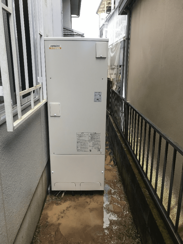 滋賀県米原市朝日 エコキュート交換工事H様