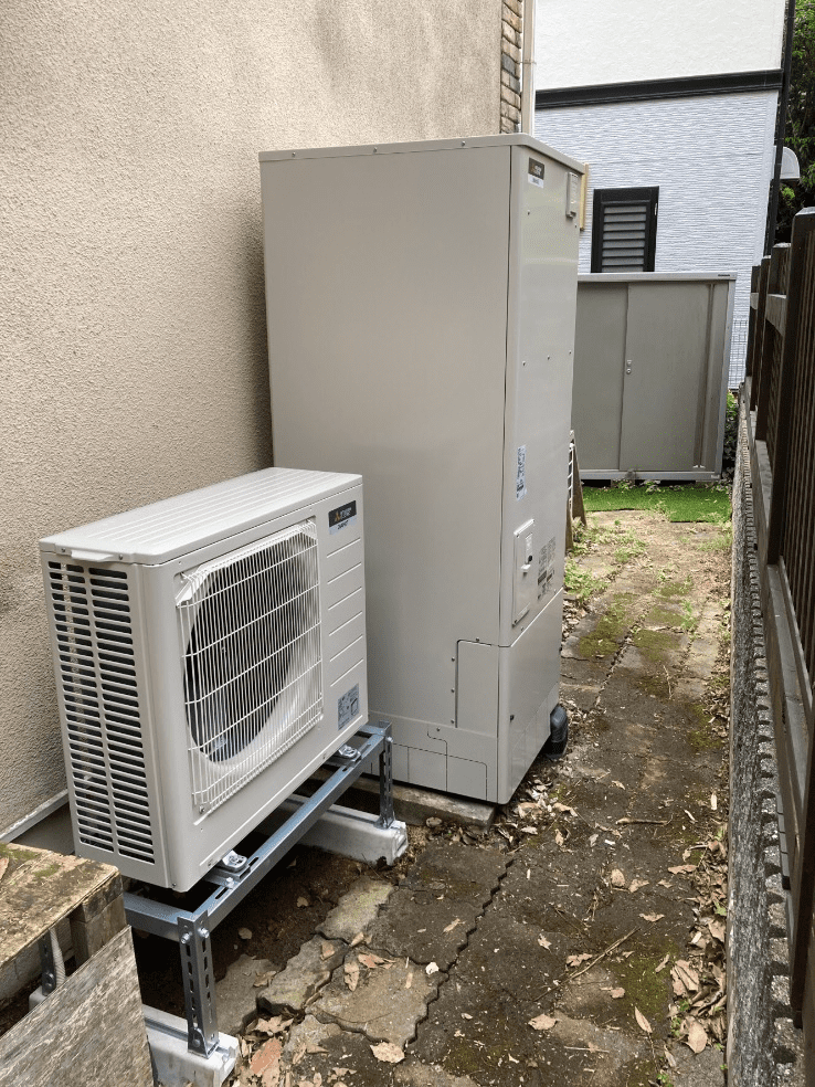 滋賀県米原市池下エコキュート交換工事K様