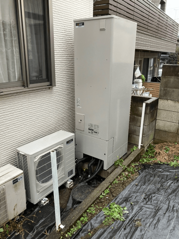 滋賀県草津市川原エコキュート交換工事G様