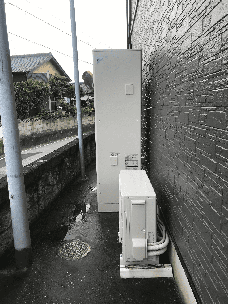 滋賀県高島市安曇川町中野 エコキュート交換工事I様