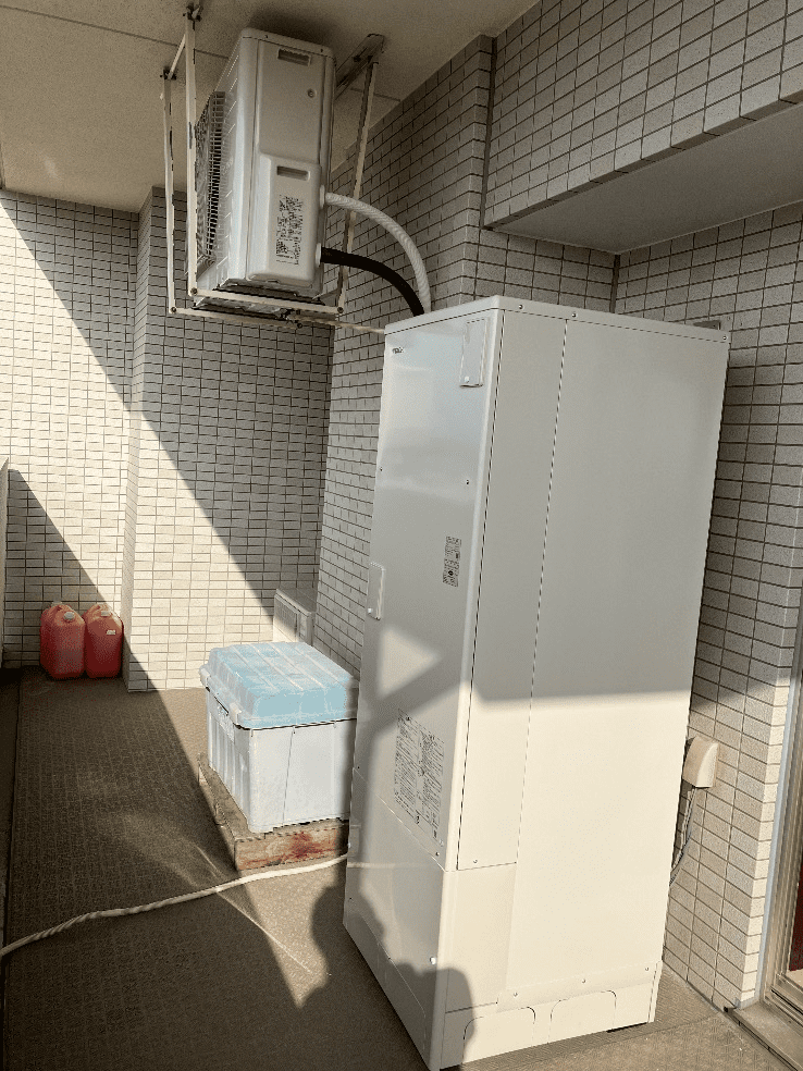 千葉県富里市日吉倉エコキュート交換工事N様
