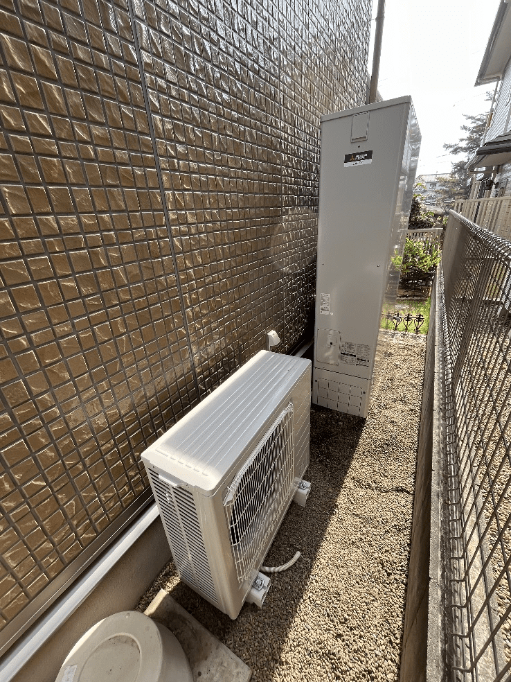 埼玉県入間市上藤沢エコキュート交換工事I様