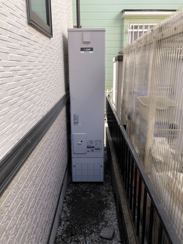 山口県周南市今宿町エコキュート交換工事H様