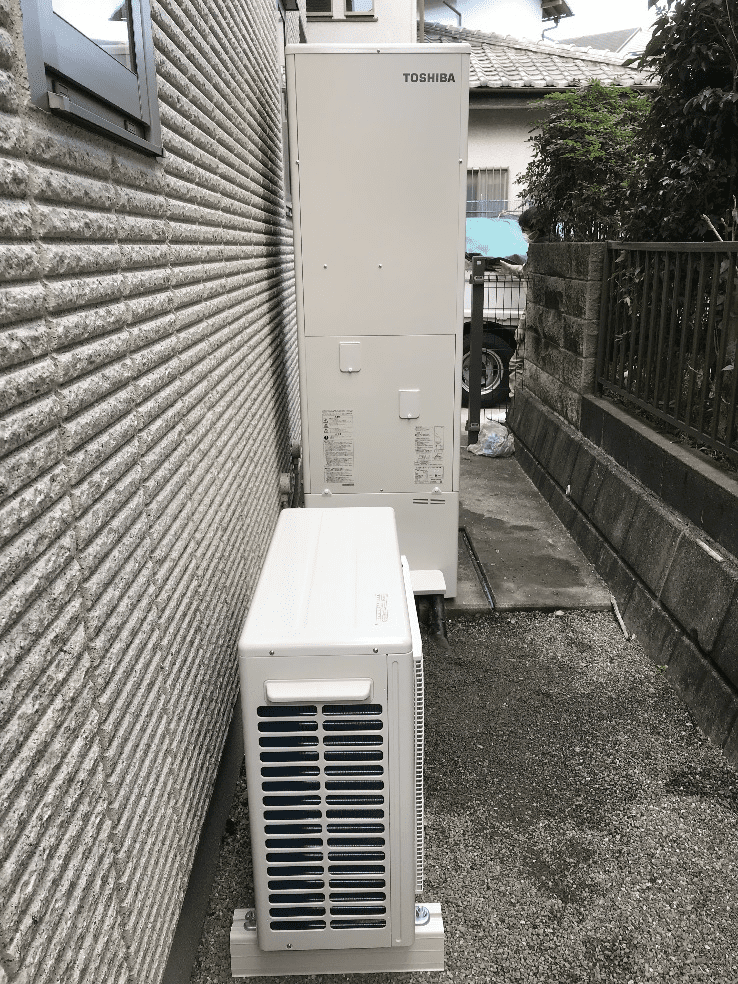 山口県宇部市海南町エコキュート交換工事F様