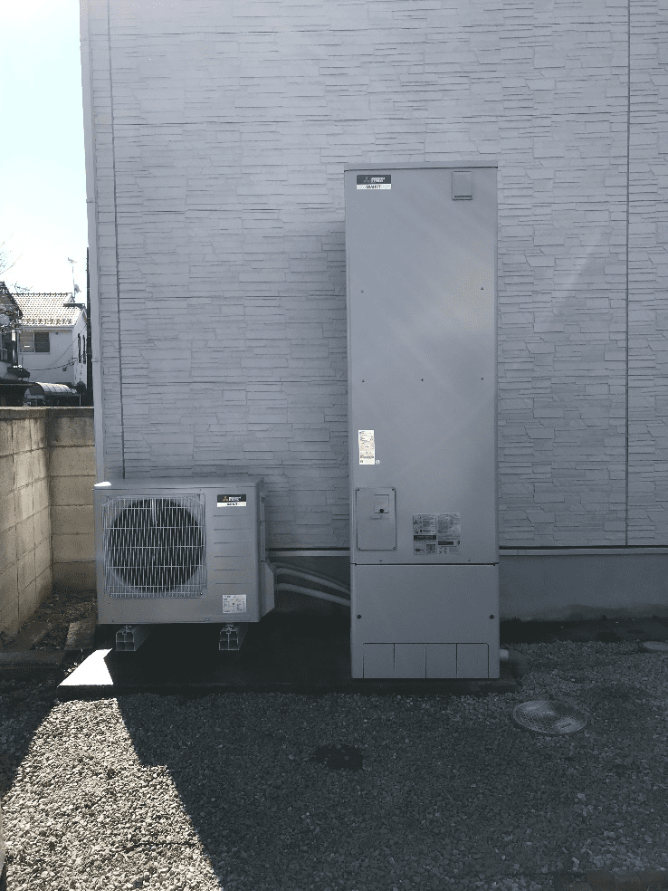 山口県山口市朝田エコキュート交換工事A様