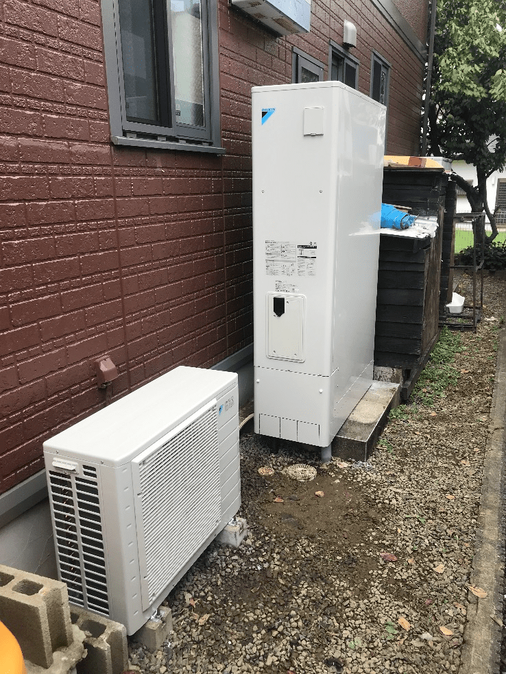 山口県柳井市北浜エコキュート交換工事F様