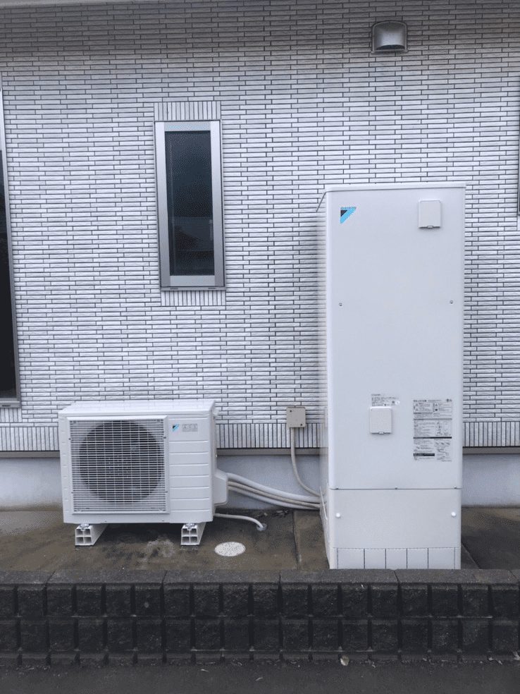山口県柳井市東土手エコキュート交換工事K様
