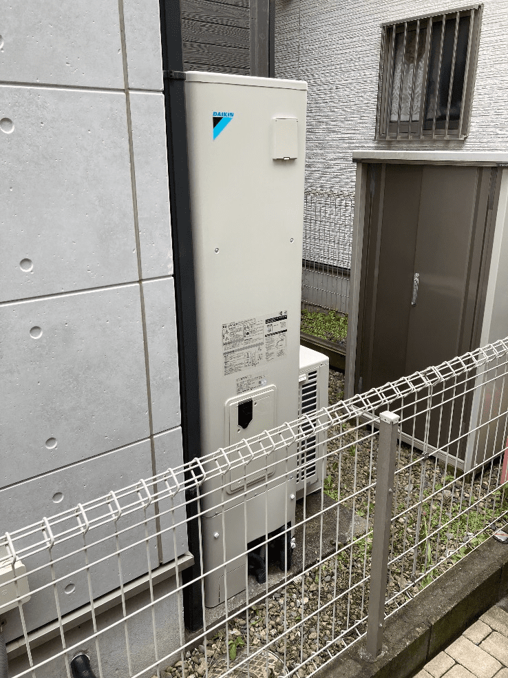 山口県長門市東深川エコキュート交換工事E様