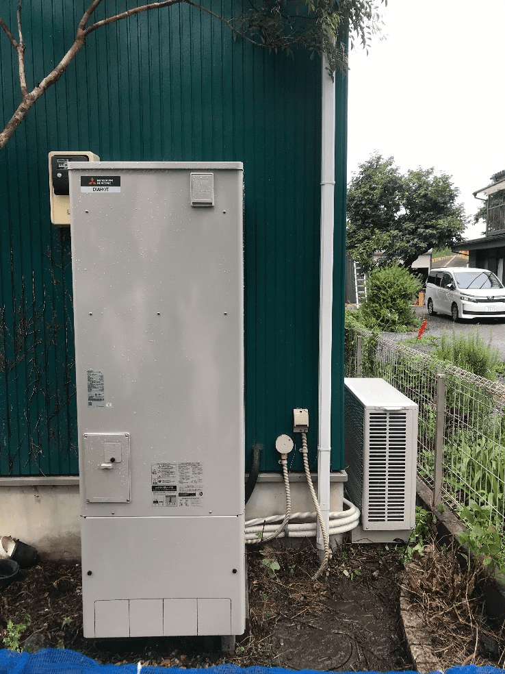 山口県長門市三隅中エコキュート交換工事K様