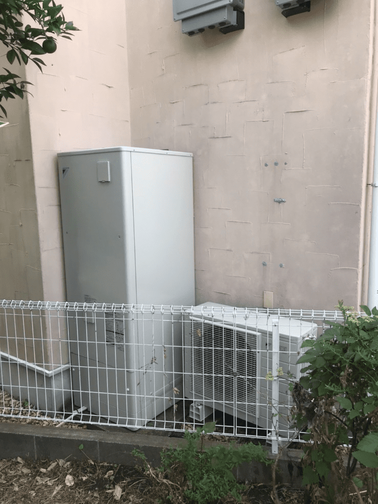 山口県長門市東深川エコキュート交換工事Y様