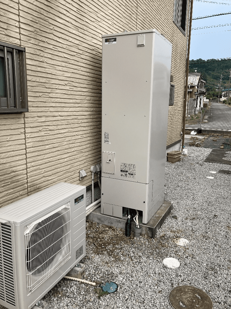 愛媛県今治市泉川町エコキュート交換工事Y様