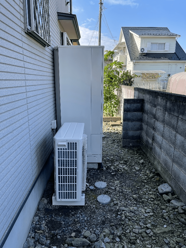 愛媛県伊予郡松前町神崎エコキュート交換工事I様