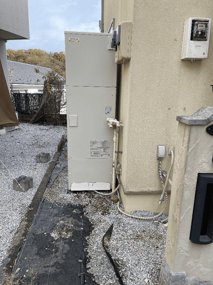 愛媛県伊予郡松前町永田エコキュート交換工事W様