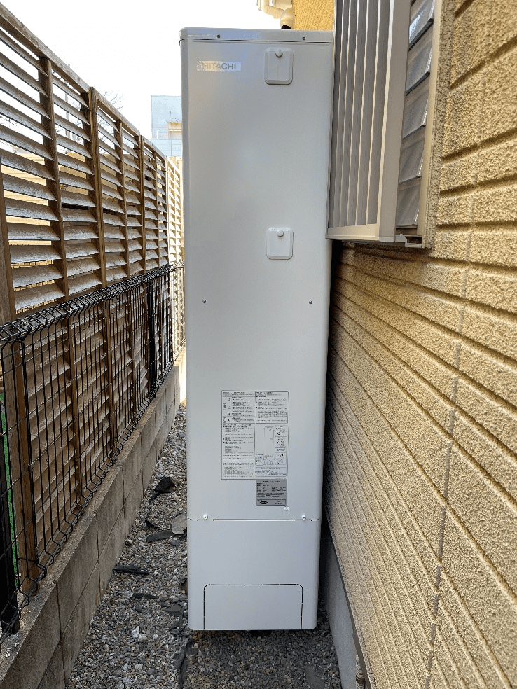 愛媛県喜多郡内子町大瀬東エコキュート交換工事K様
