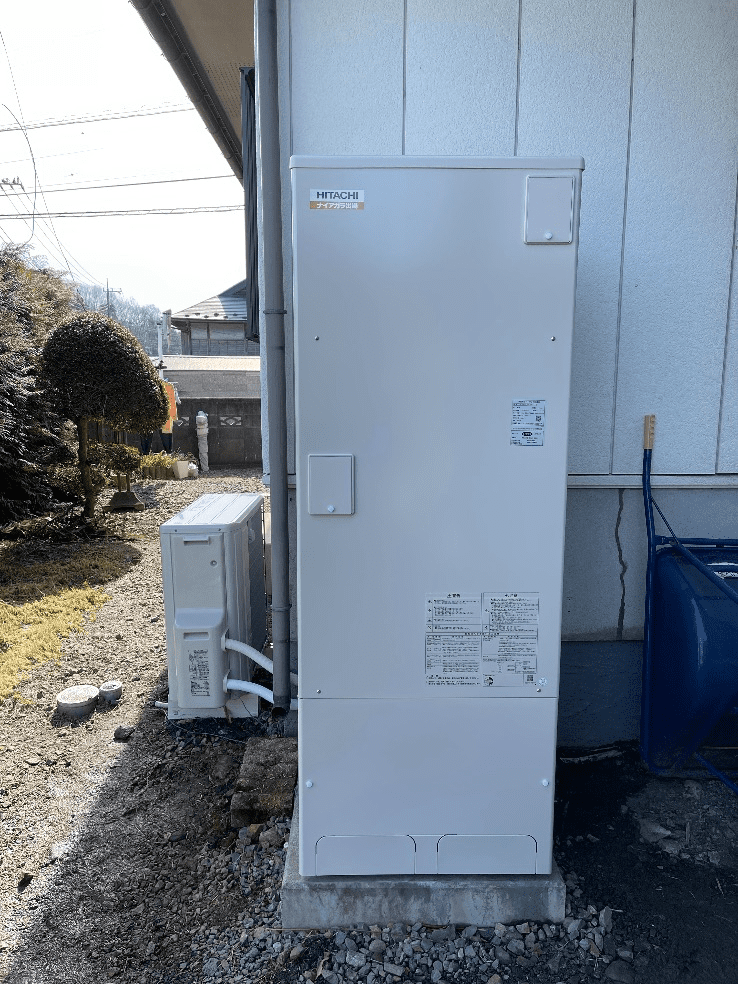 愛媛県四国中央市川滝町領家エコキュート交換工事U様