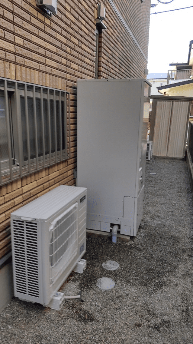 愛媛県大洲市新谷エコキュート交換工事U様