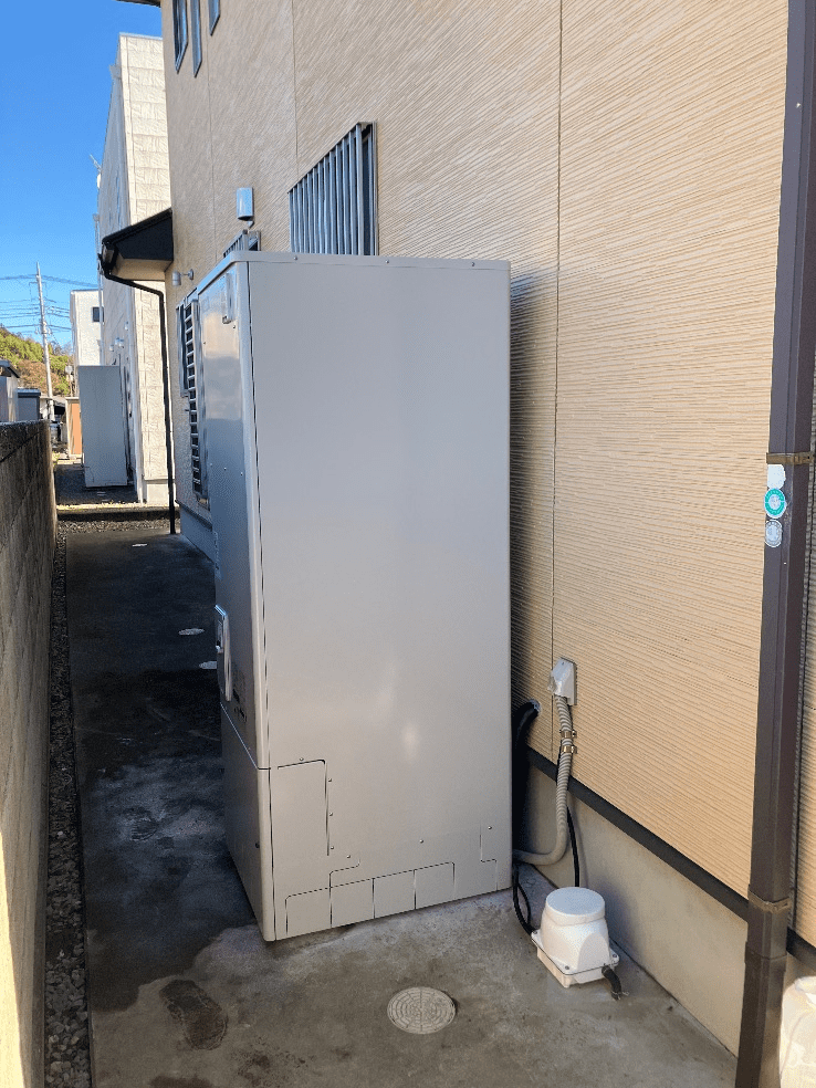 愛媛県新居浜市菊本町エコキュート交換工事A様