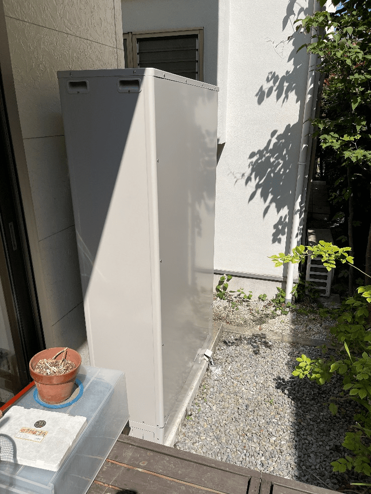 愛媛県東温市西岡エコキュート交換工事M様