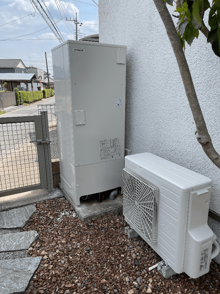 愛媛県西予市宇和町稲生エコキュート交換工事D様